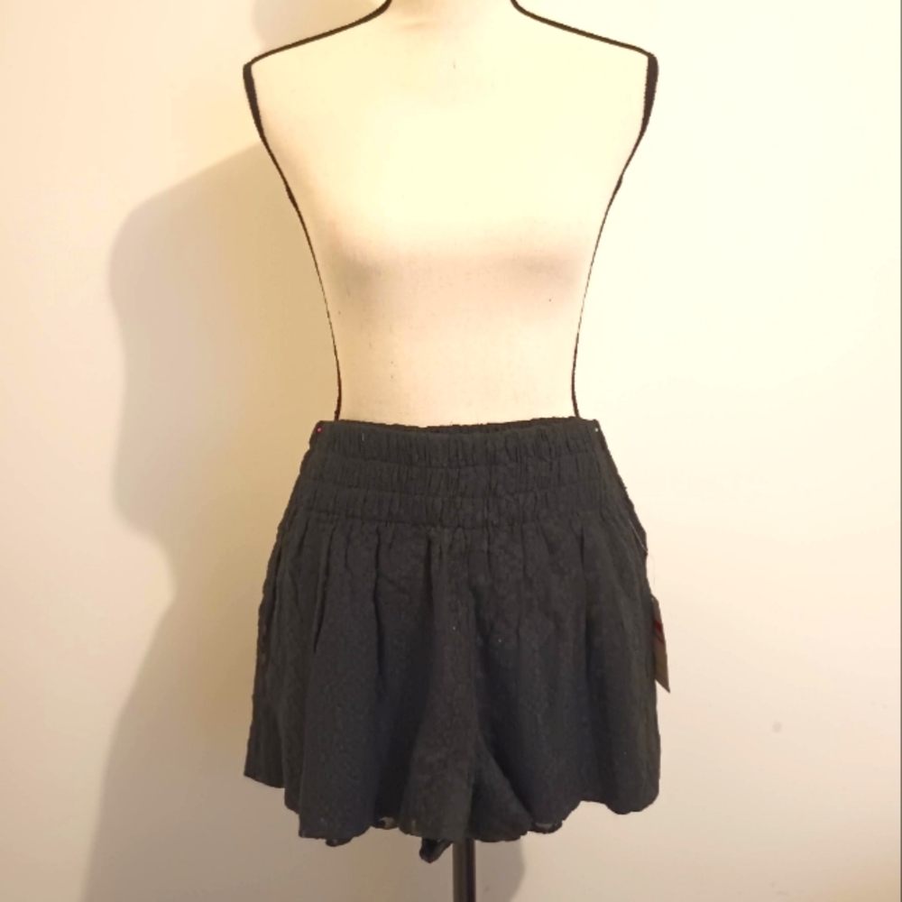 Ella Moss Woven Silk Shorts